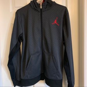 Jordan zip up hoodie